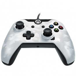 PDP DX Wired Controller for XBOX ONE - White Camo
